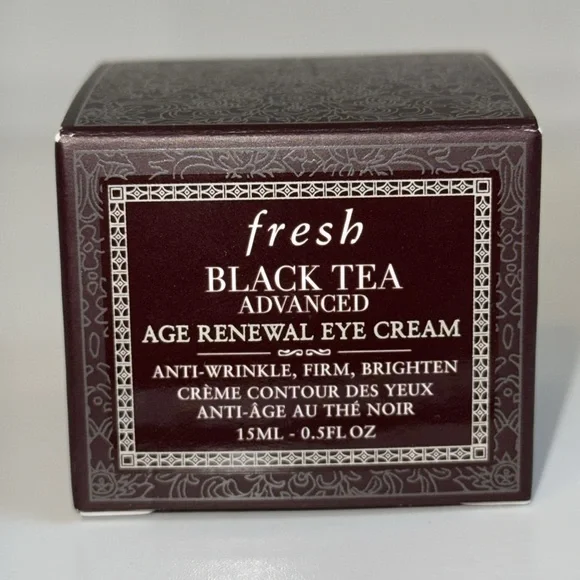 Fresh Black Tea Advanced Eye Cream Full Size .5oz NEW Sealed Jar - Picture 5 of 15